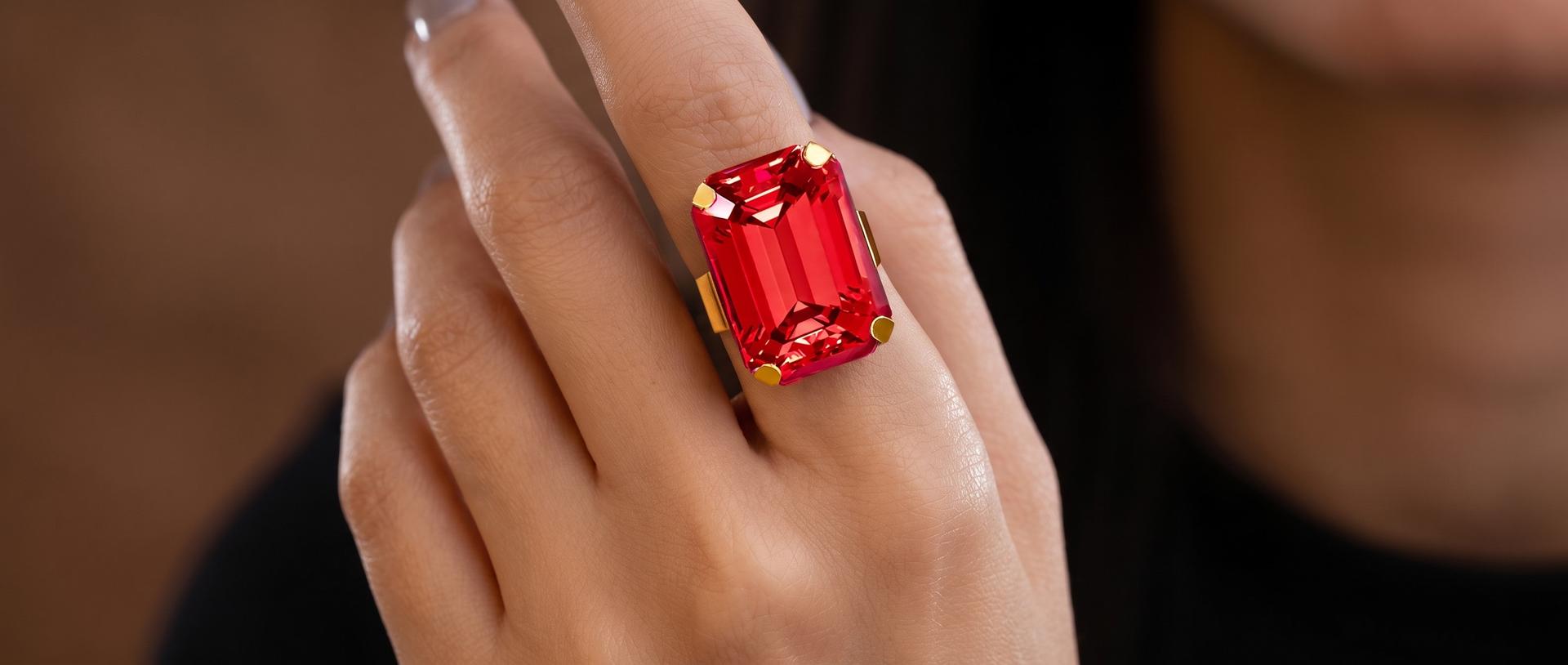Close-up of a handcrafted Ushve gold-tone jewellery piece styled for everyday wear on a warm editorial backdrop